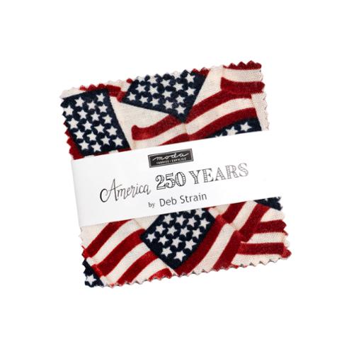 America 250 Years Mini Charm Pack