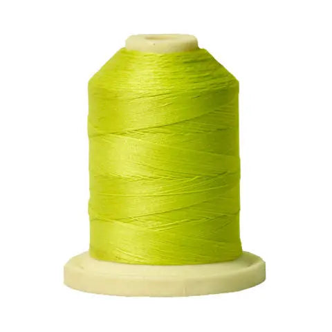 Lime Splash Signature Cotton Thread Mini Spool - 50WT - Linda's