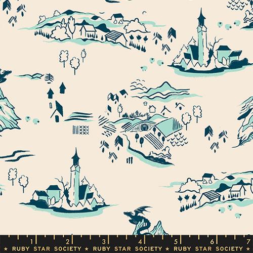 Fireglow Frost quilting fabric by Moda