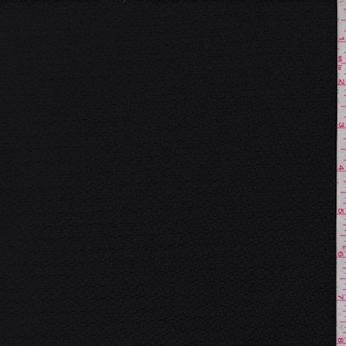 Black Rayon Challis Fabric