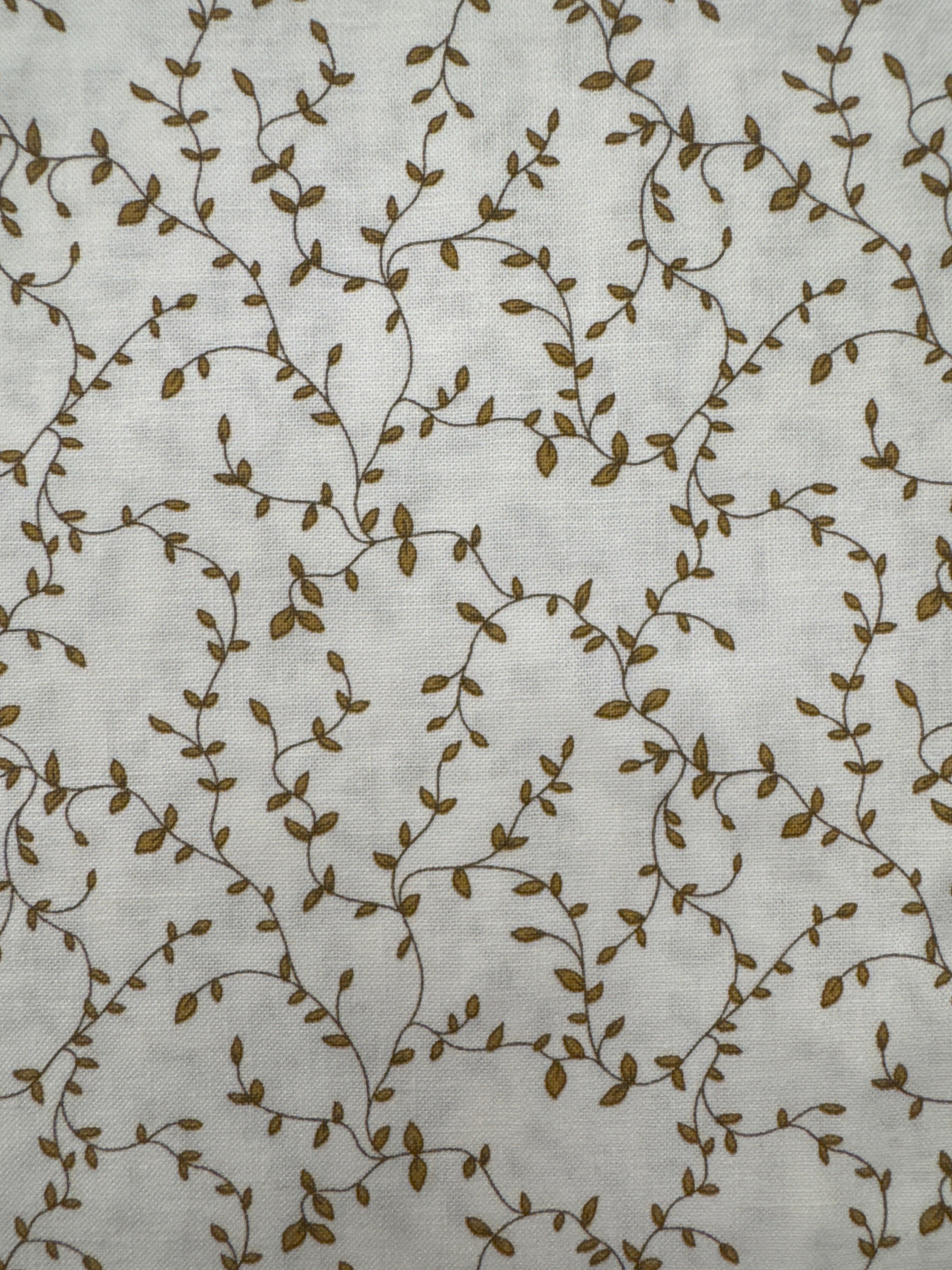 Gold Dainty Branches on Cream blender quilting fabric by Windham Fabrics