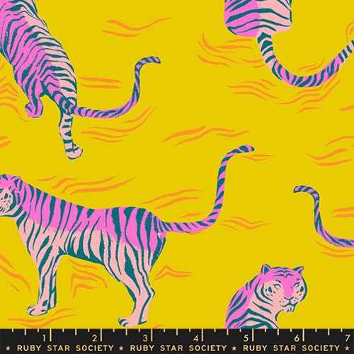 Golden Hour Poolside Too 43"/44" Cotton Fabric Per Yard