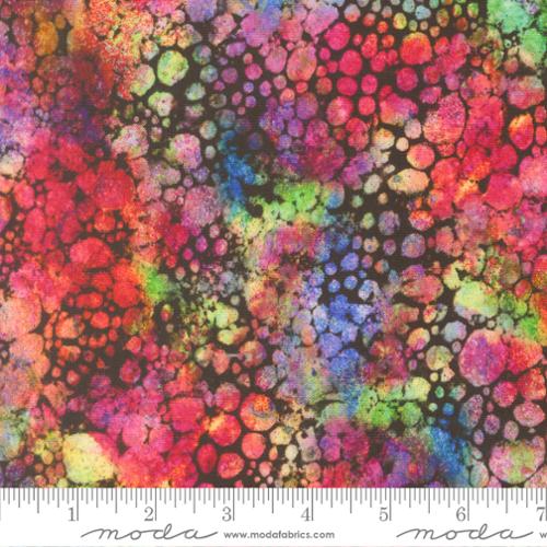 Gradients Gallery Midnight Rain Blenders Watercolor Cotton 44"/45" Fabric Per Yard