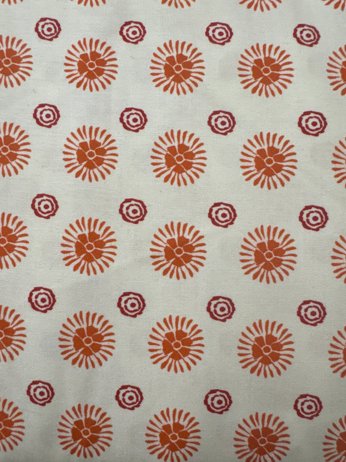 Moda Cadence cream and orange