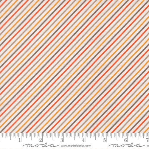 Birch and Willow Cloud Stripes Multi Cotton 44"/45" Fabric Per Yard