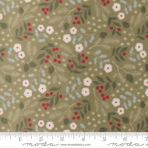 Pine Christmas Eve Cuddle 44"/45" Cotton Fabric Per Yard