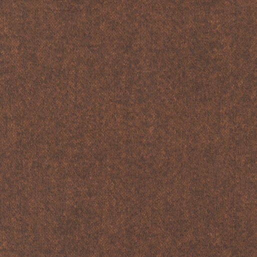 Benartex Wool Tweed Flannel in Fudge brown