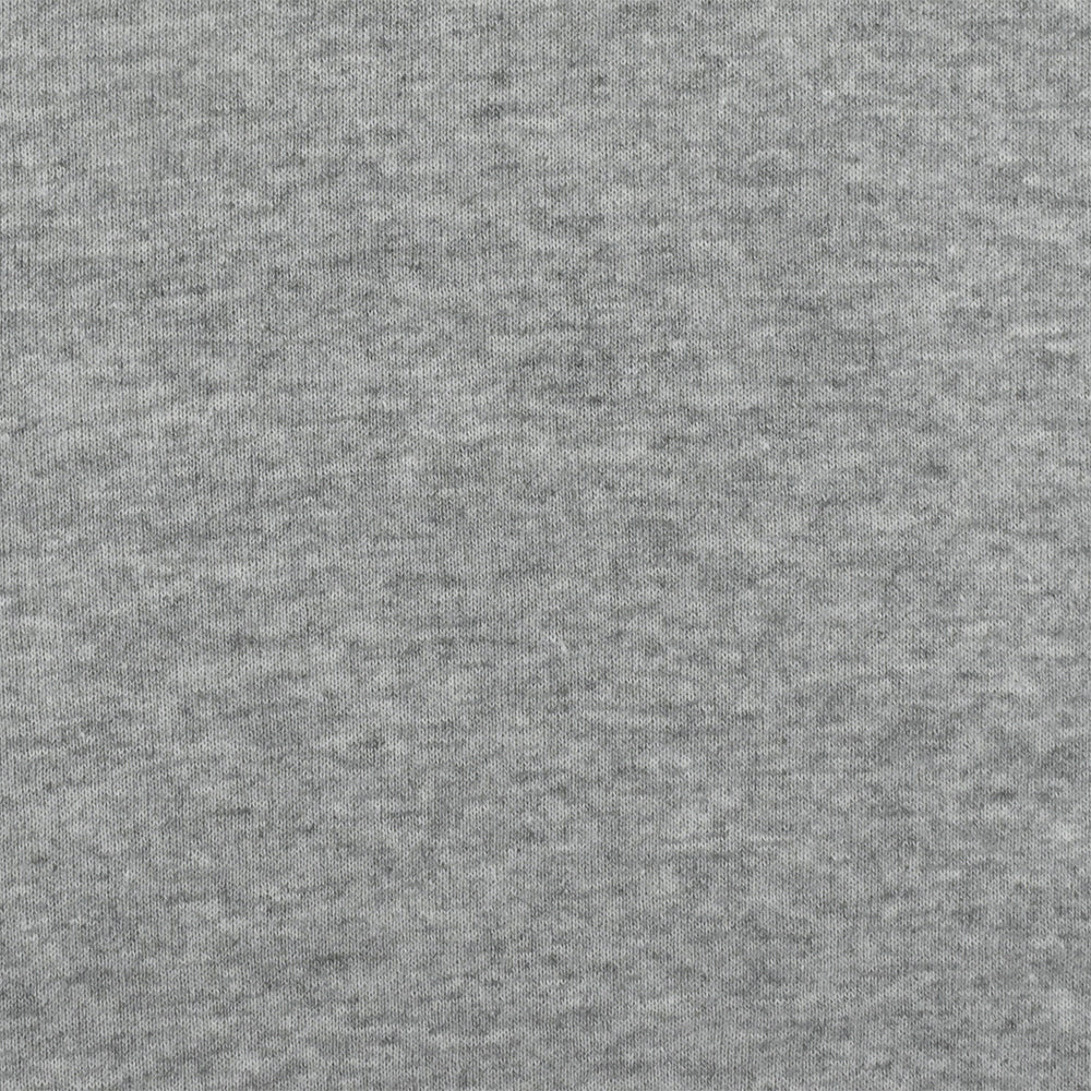 Heather Soft Gray-Gray Stretch Jersey Knit Fabric