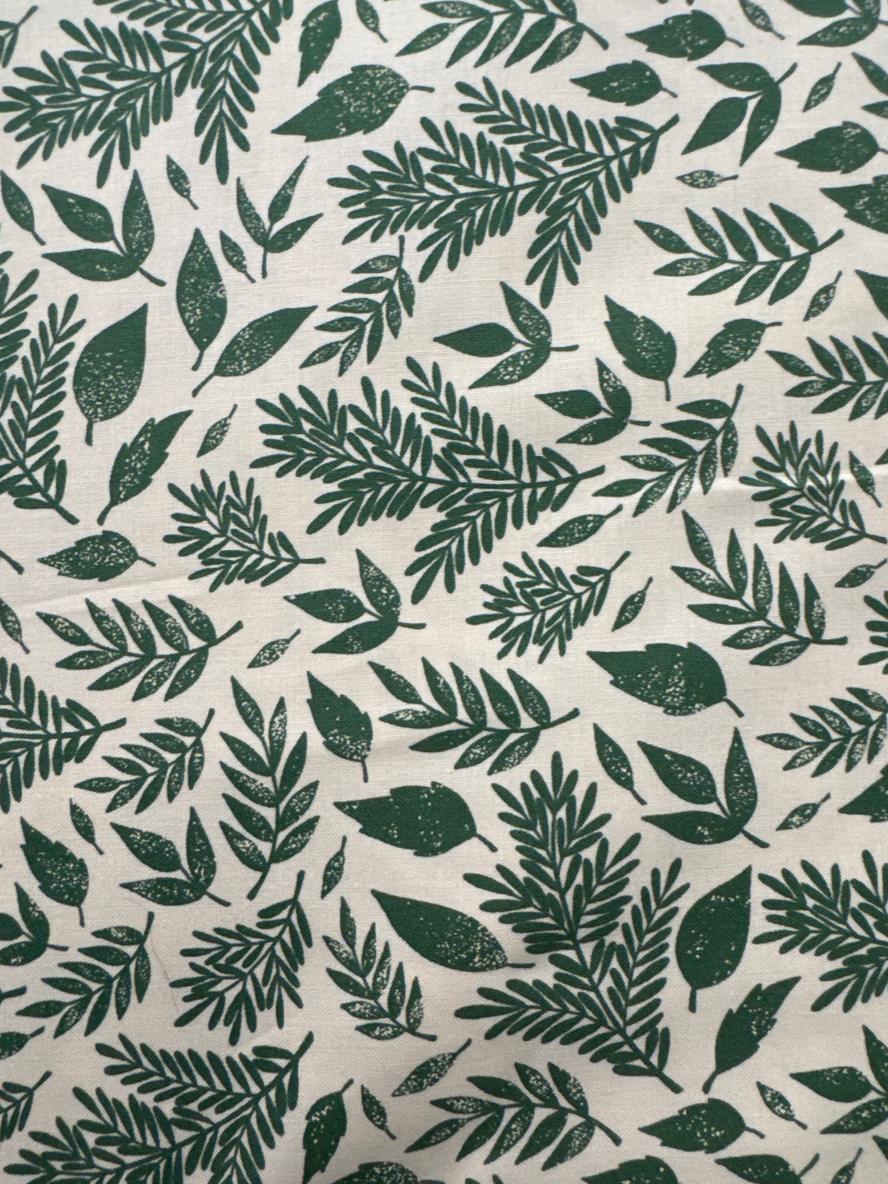 Flower Press Emerald Green floral quilting fabric by Moda