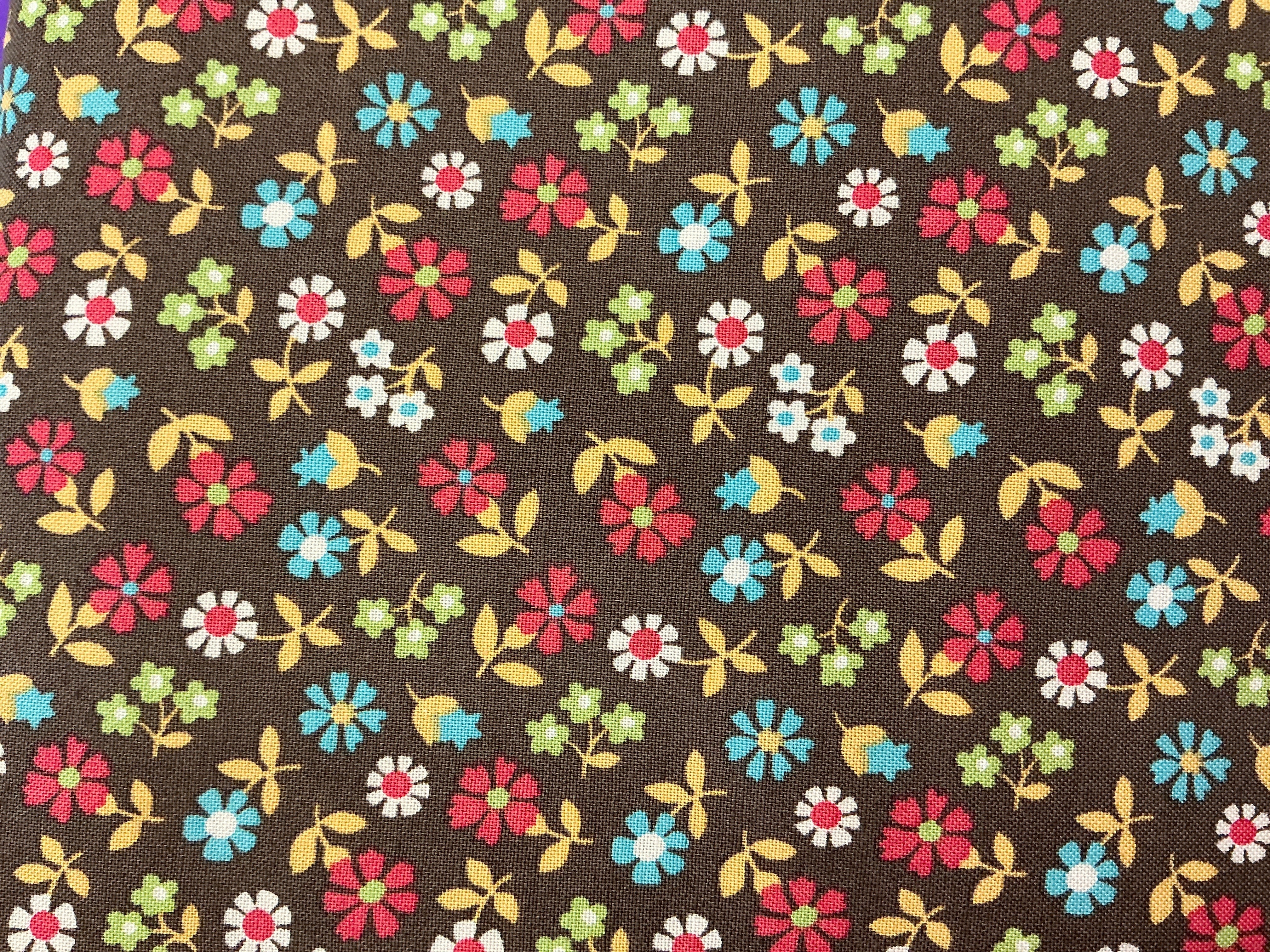 Riley Blake Lori Holt Mercantile Remembrance Espresso quilting fabric