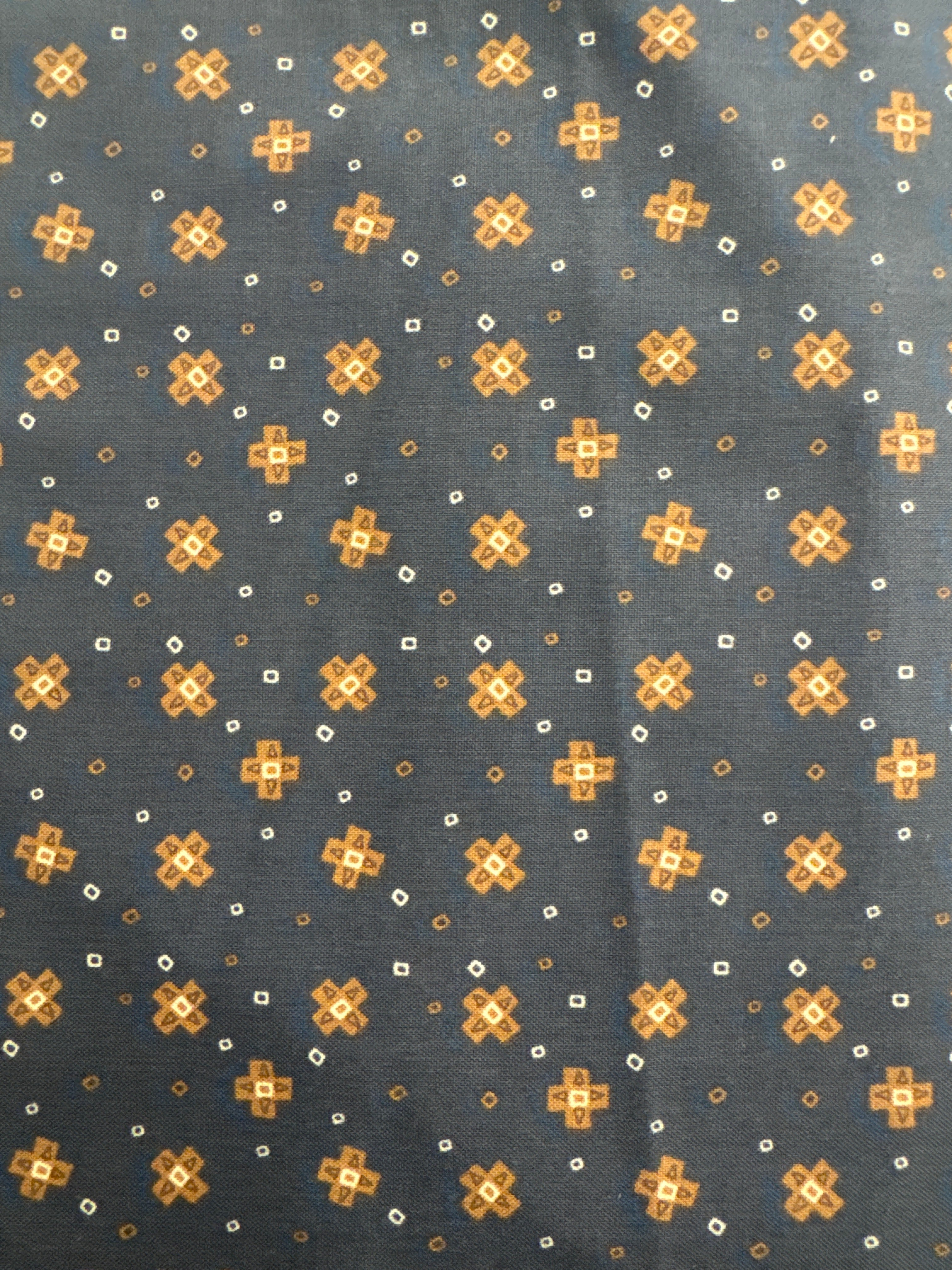 South Sister Cascade Dark Navy blender quilting fabric by Cotton + Steel