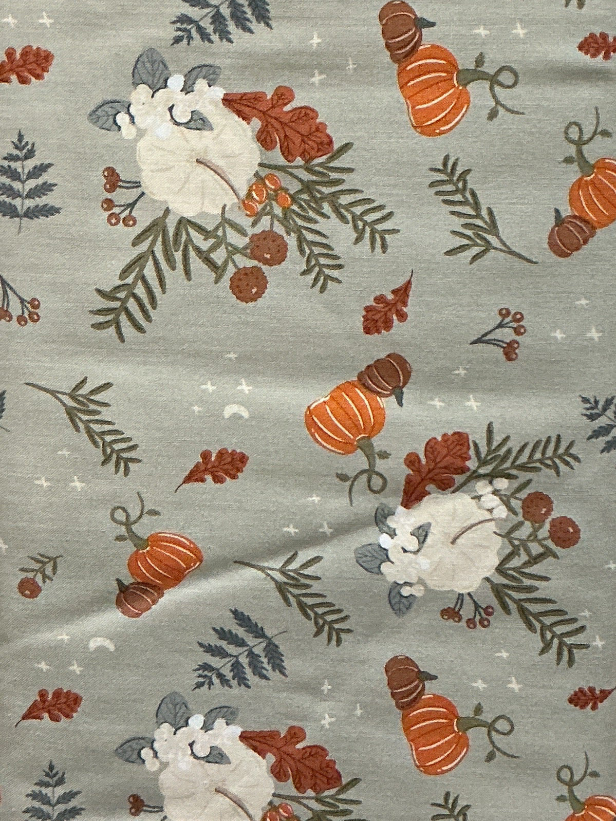 Pumpkin Spice Sage blender quilting fabric by Riley Blake