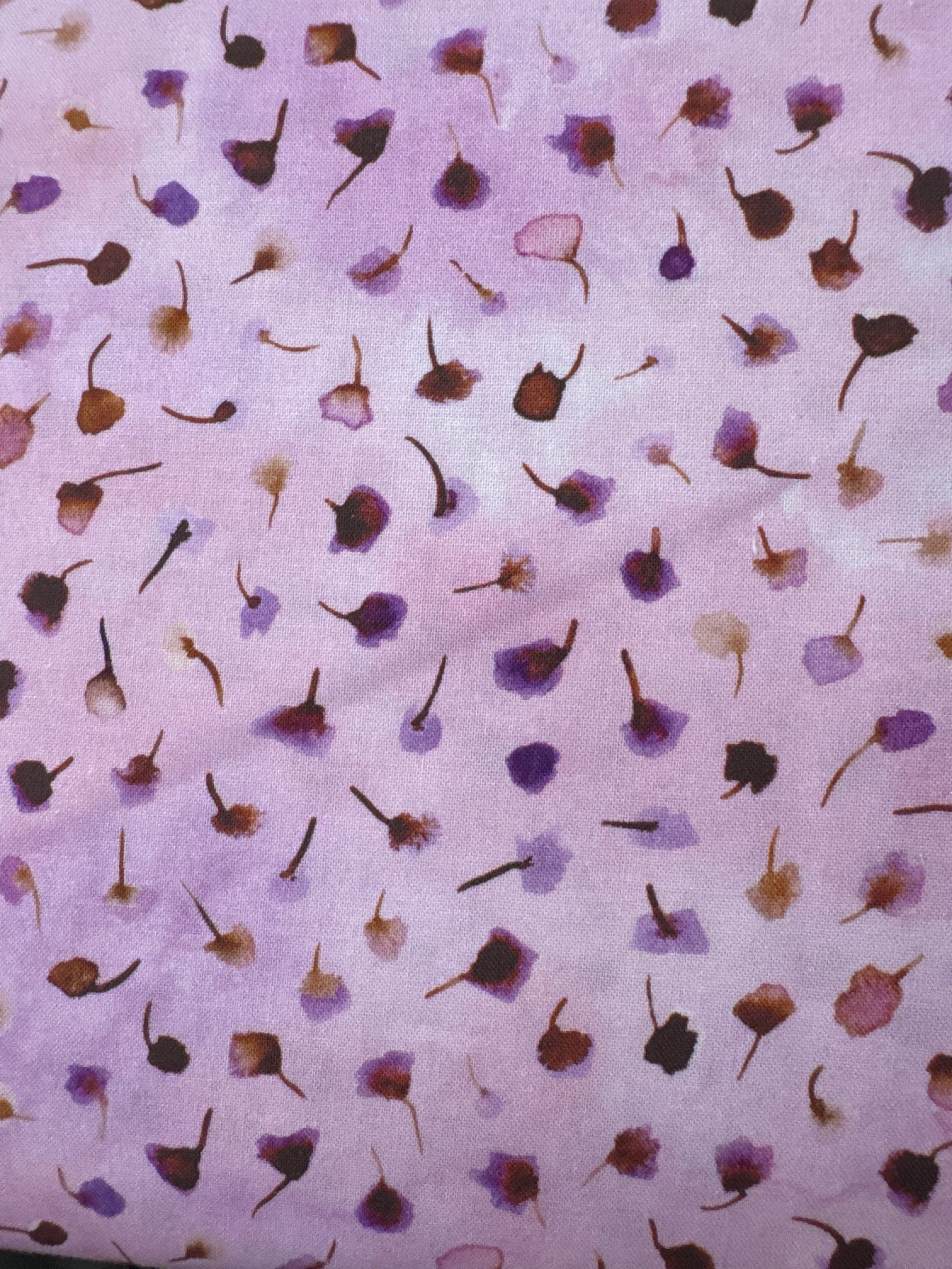 Blooming Lovely Fallen Petals Pink floral quilting fabric by Moda