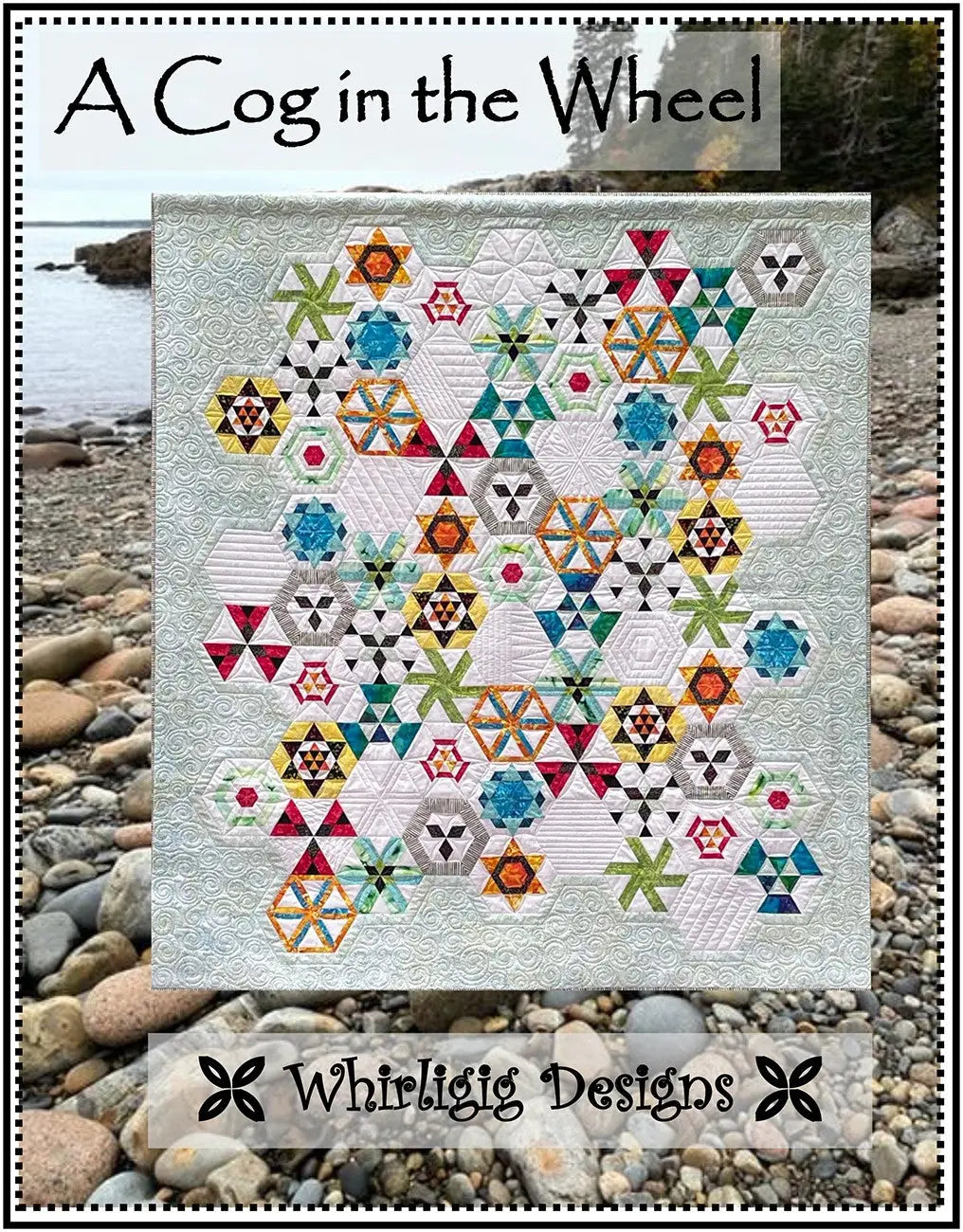 A Cog In The Wheel Block of The Month - Linda's Electric Quilters