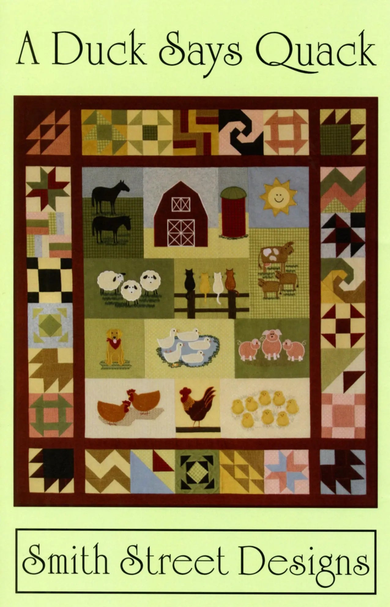 A Duck Says Quack Quilt with CD - Linda's Electric Quilters
