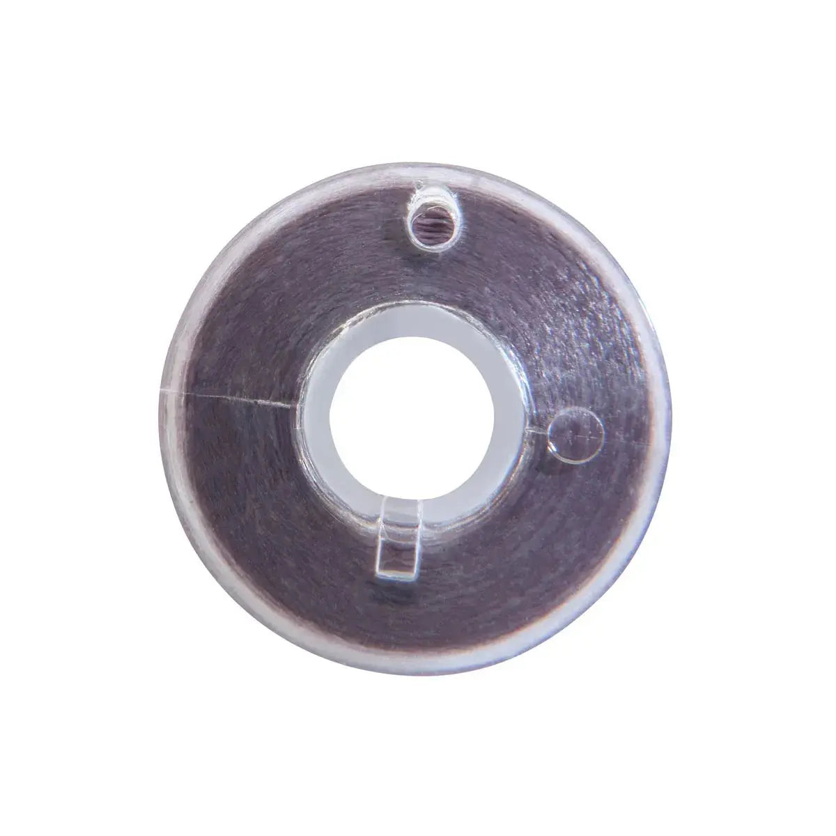 13318 Lead Grey Prewound Clear-Glide Bobbin Tube - Class 15/A - Linda's Electric Quilters