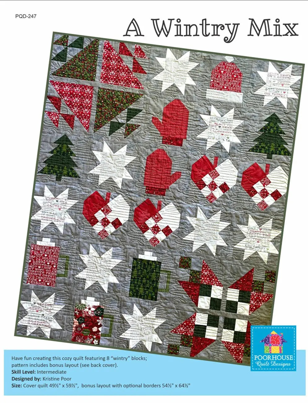 A Wintry Mix - Linda's Electric Quilters