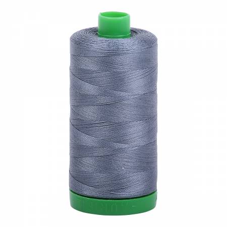 Aurifil 1246 Dark Grey 40wt cotton quilting thread 1000m spool
