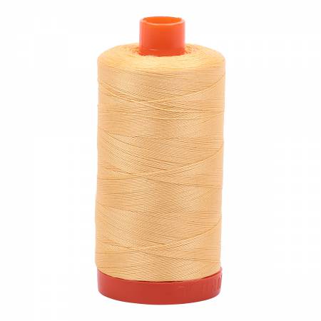 Aurifil 50wt cotton thread 1300m — 2130 Medium Butter