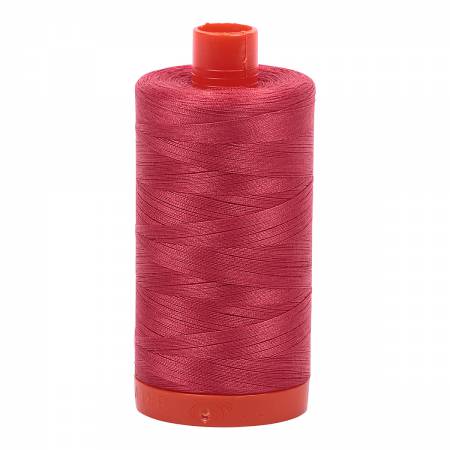 Aurifil 2230 Red Peony 50wt cotton thread 1300m spool