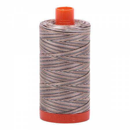 Aurifil 4667 variegated 50wt cotton quilting thread 1300m spool