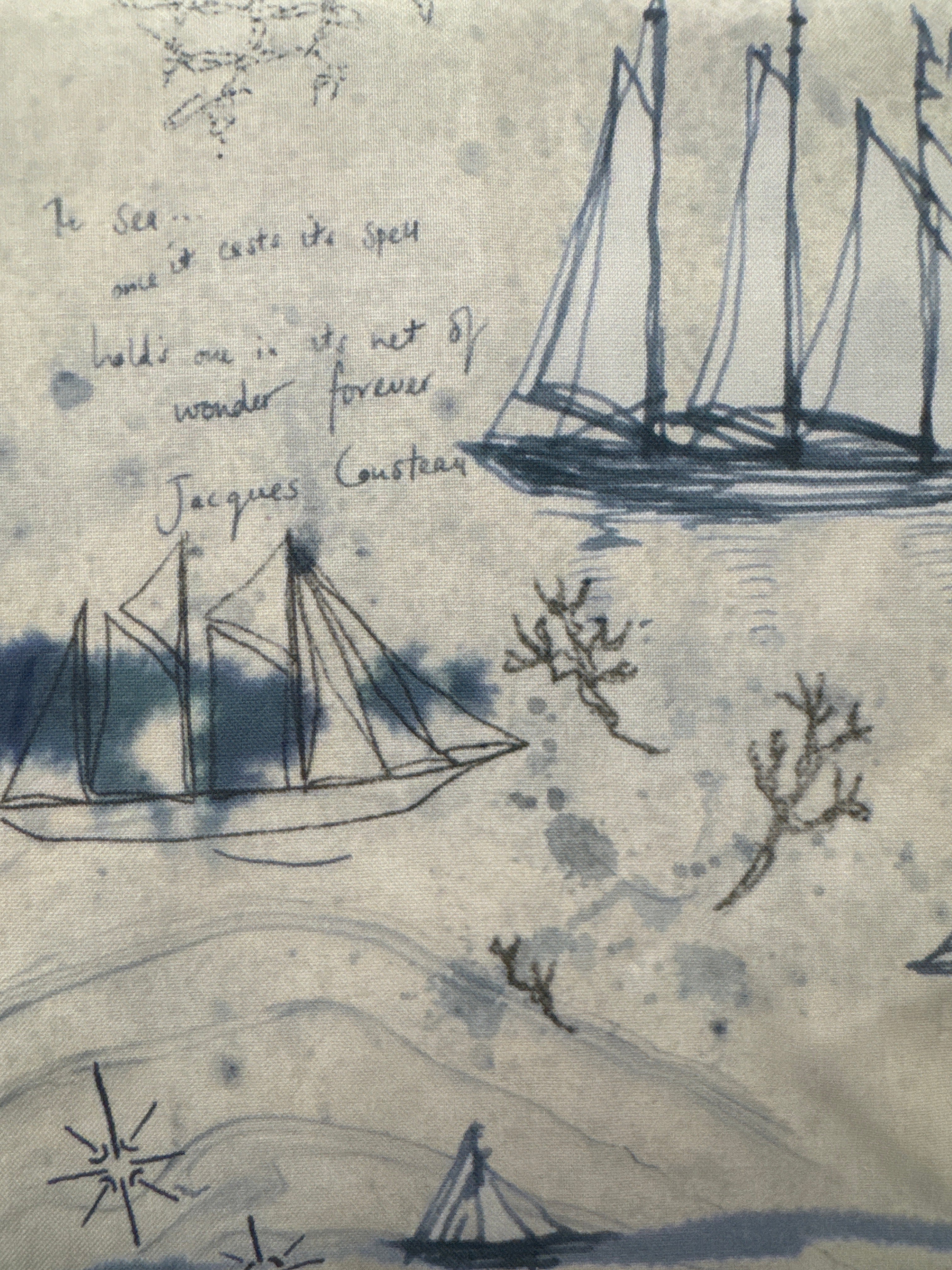 Moda Longshore worn denim sketch
