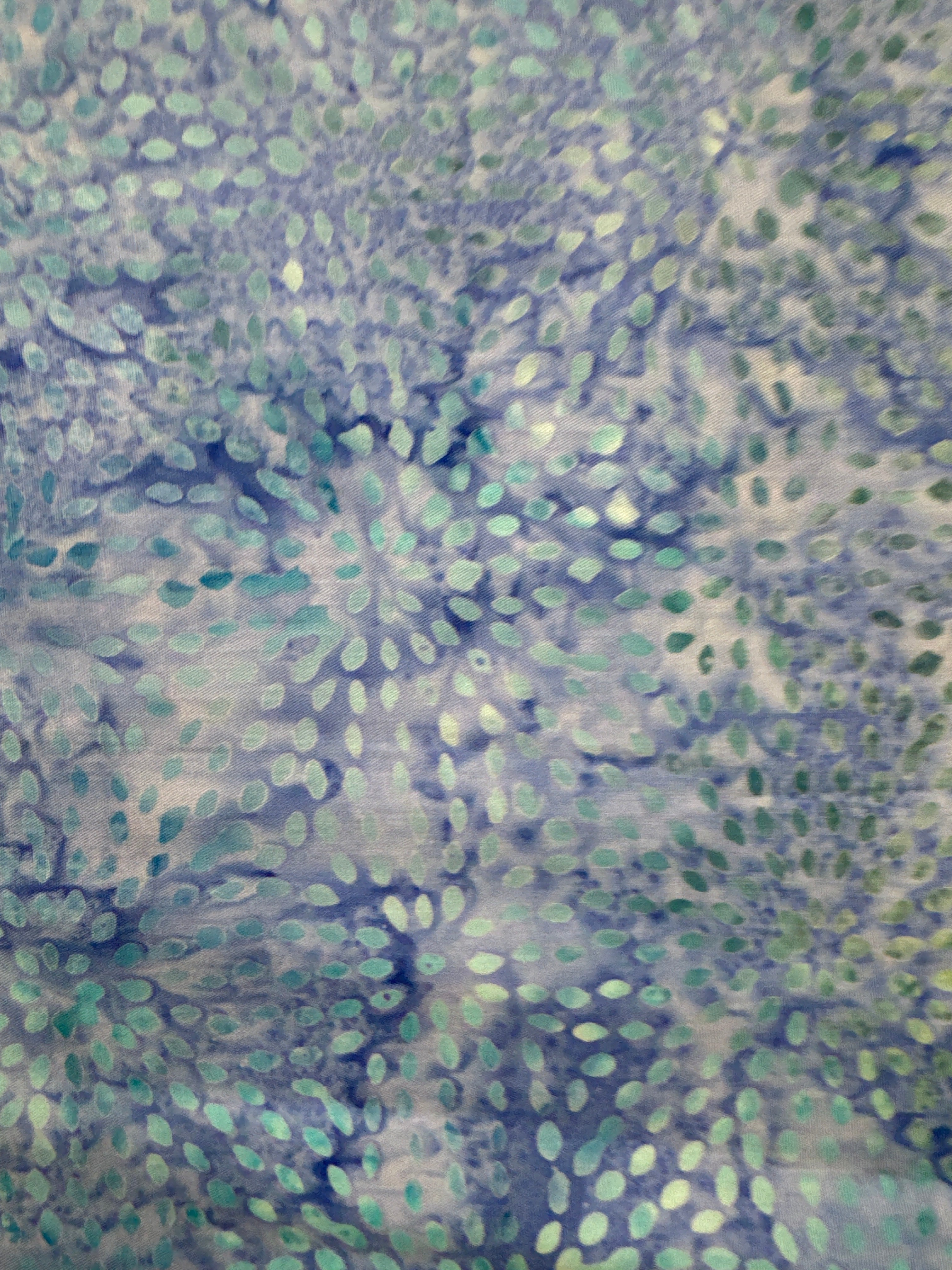 Tonga Ocean Spirits blue batik quilting fabric by Timeless Treasures