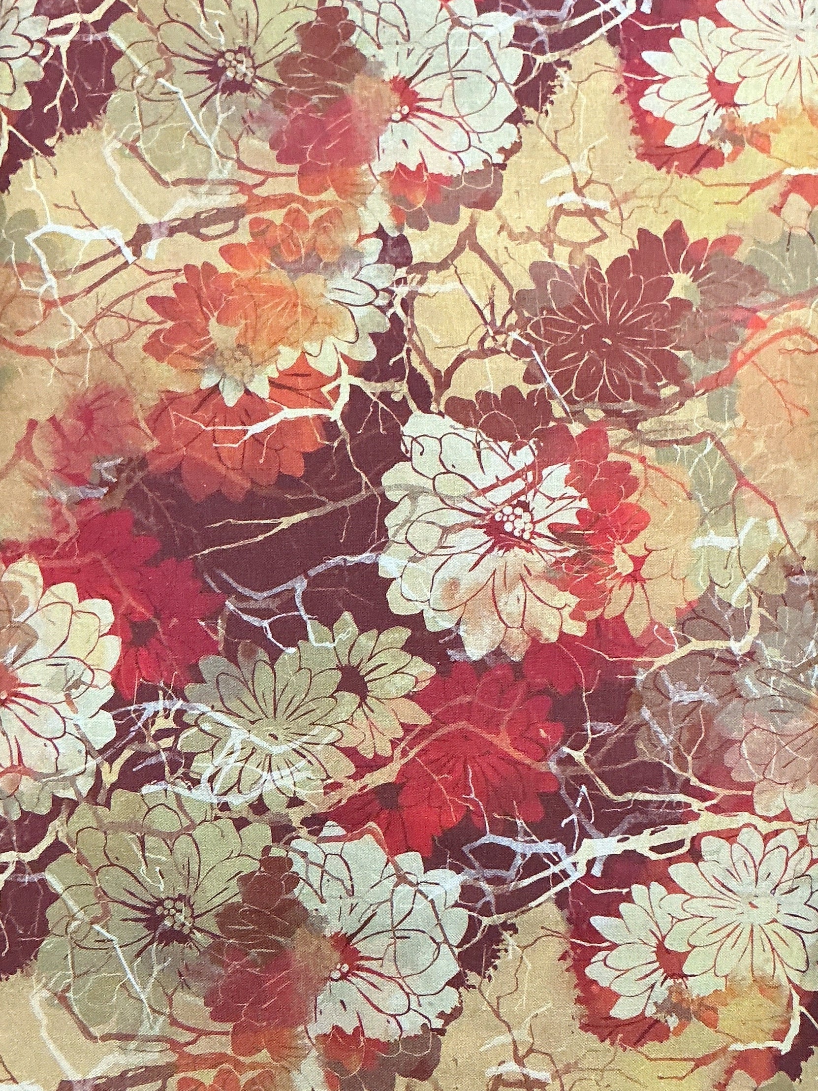 Reflections of Autumn novelty quilting fabric by In The Beginning Fabrics