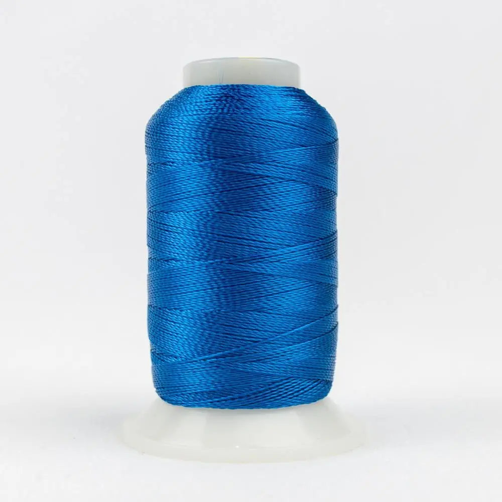 AC148 - Accent™ 12wt Rayon Mediterranean Blue Thread WonderFil USA