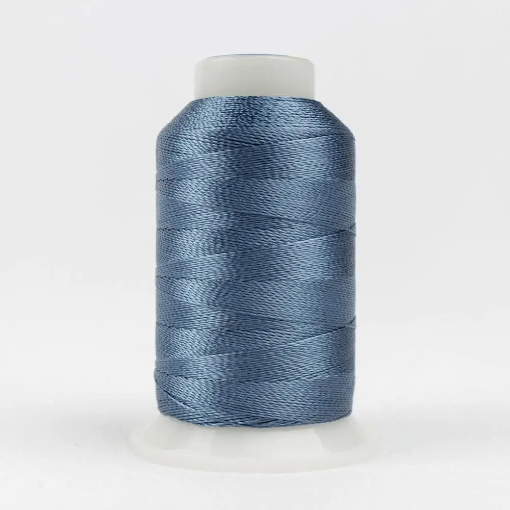 AC3115 - Accent™ 12wt Rayon Sterling Blue Thread WonderFil USA