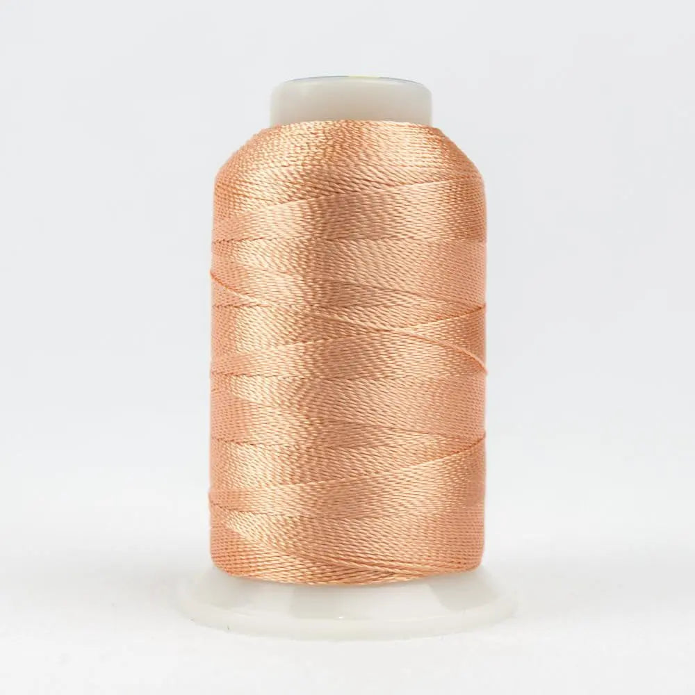 AC988 - Accent™ 12wt Rayon Light Peach Thread WonderFil USA