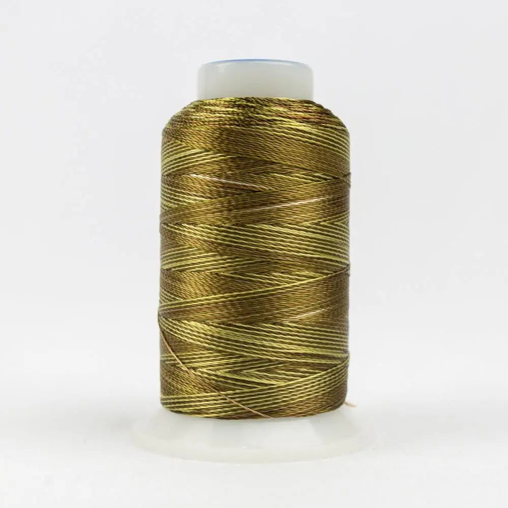 ACM06 - Accent™ 12wt Rayon Yellow Green Brown Thread WonderFil USA