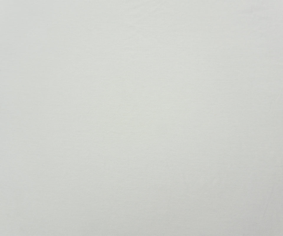 White Famous Maker Rayon Spandex Solid Slub Jersey Knit Fabric