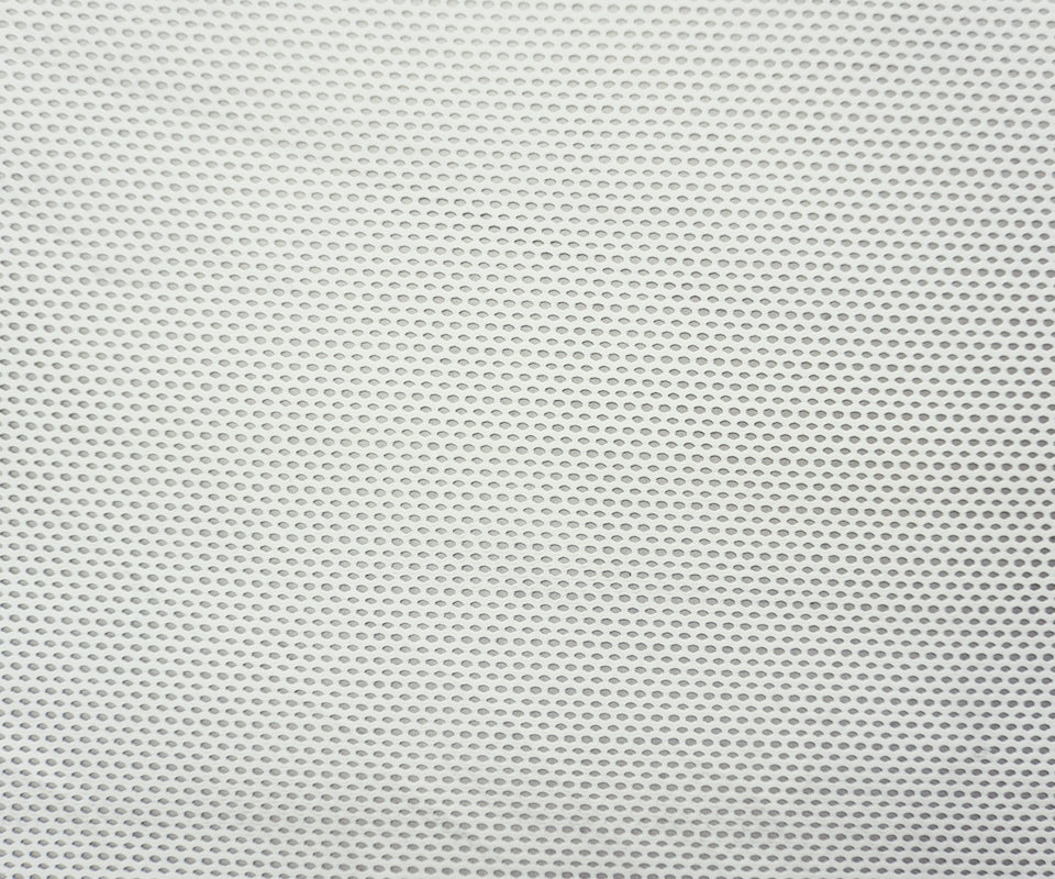 White Famous Maker Nylon Spandex Net Yoga Knit Fabric
