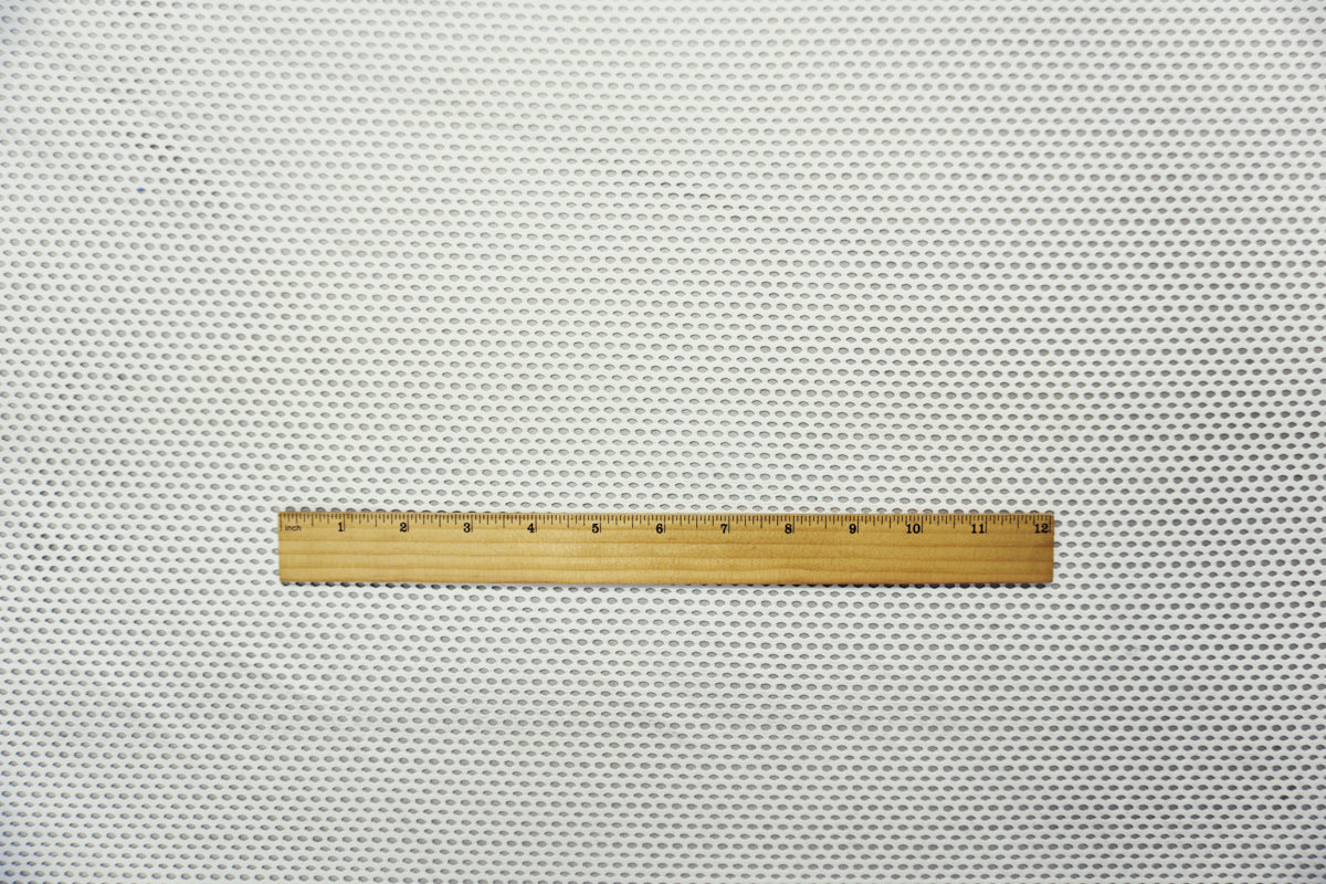 White Famous Maker Nylon Spandex Net Yoga Knit Fabric