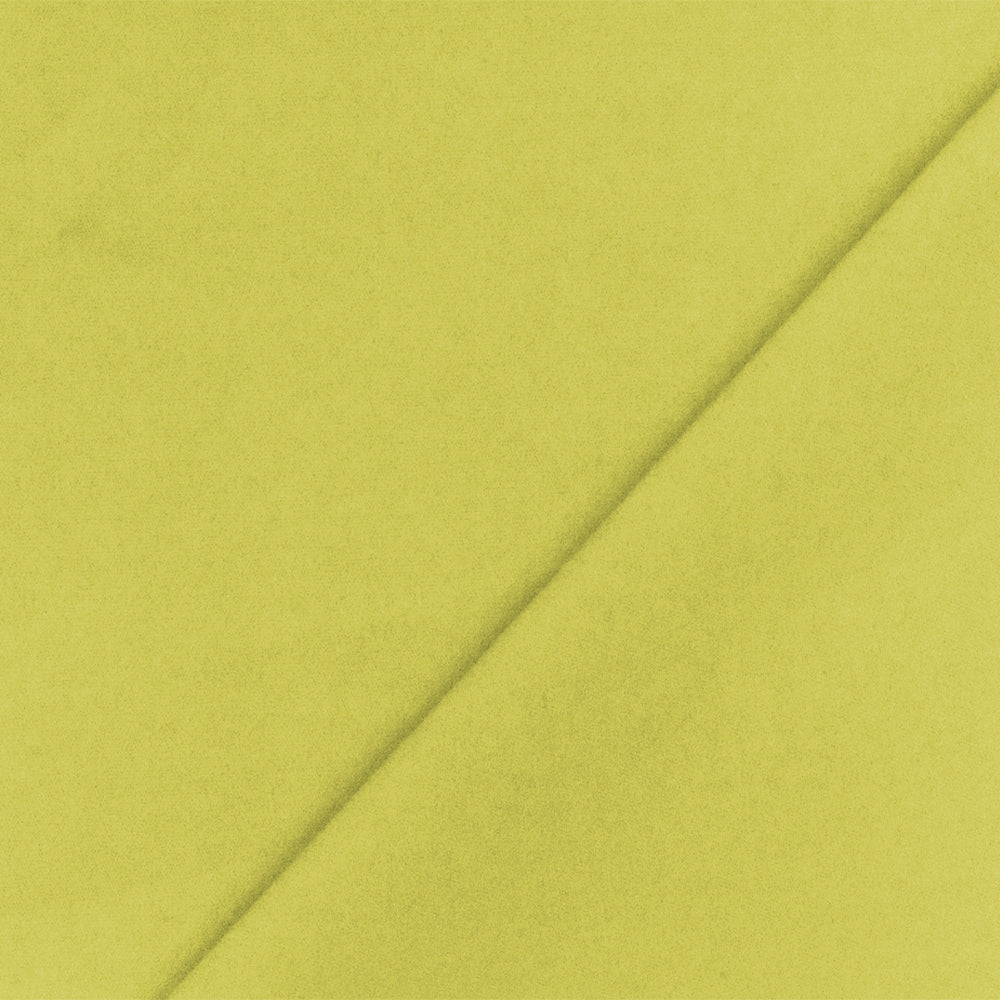 Summery Yellow Stretch Cotton Blend Broadcloth Fabric