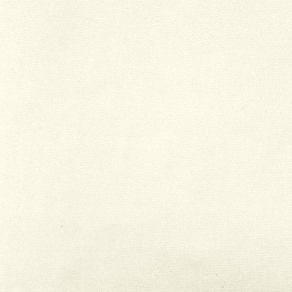 Paper Ivory Solid Stretch Cotton Twill Woven Fabric