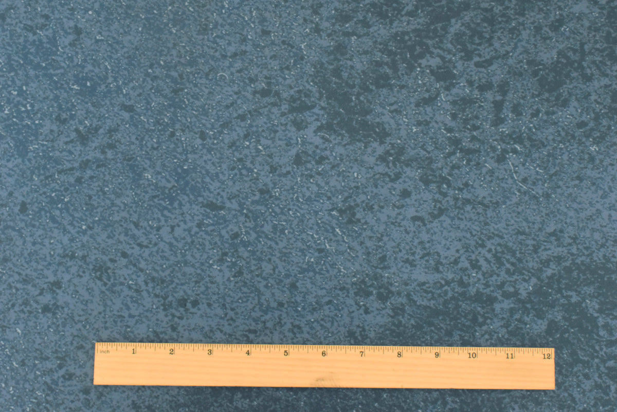 Swamp Teal-Blue Texture Pattern Printed Stretch Tricot Swimwear Knit Fabric