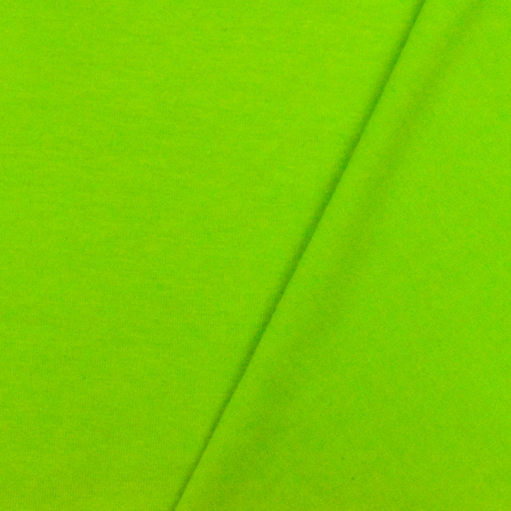 Greenery Green Solid Stretch Cotton Jersey Knit Fabric