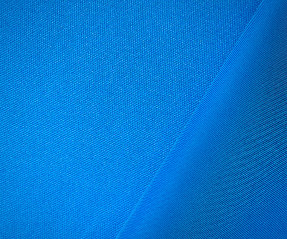 Blue Poly Spandex Stretch Solid Stretch Lamour Woven Fabric
