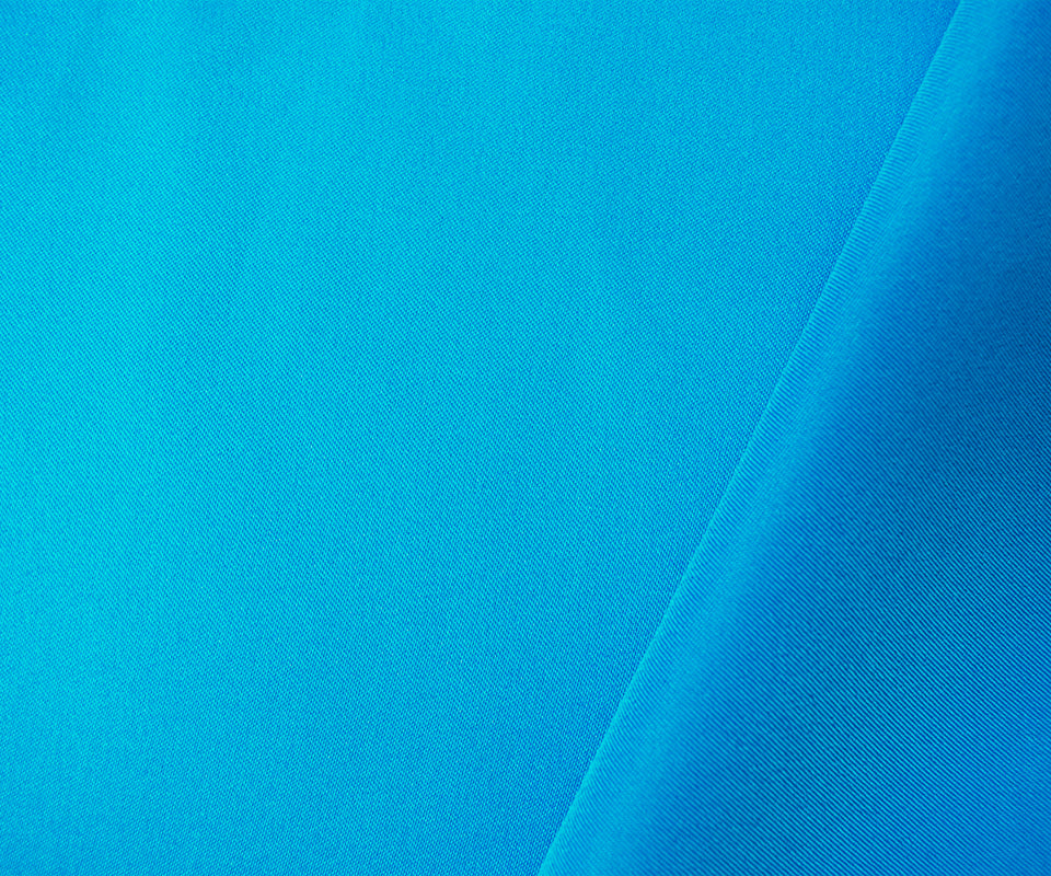 Aqua Blue Poly Spandex Stretch Solid Stretch Lamour Woven Fabric