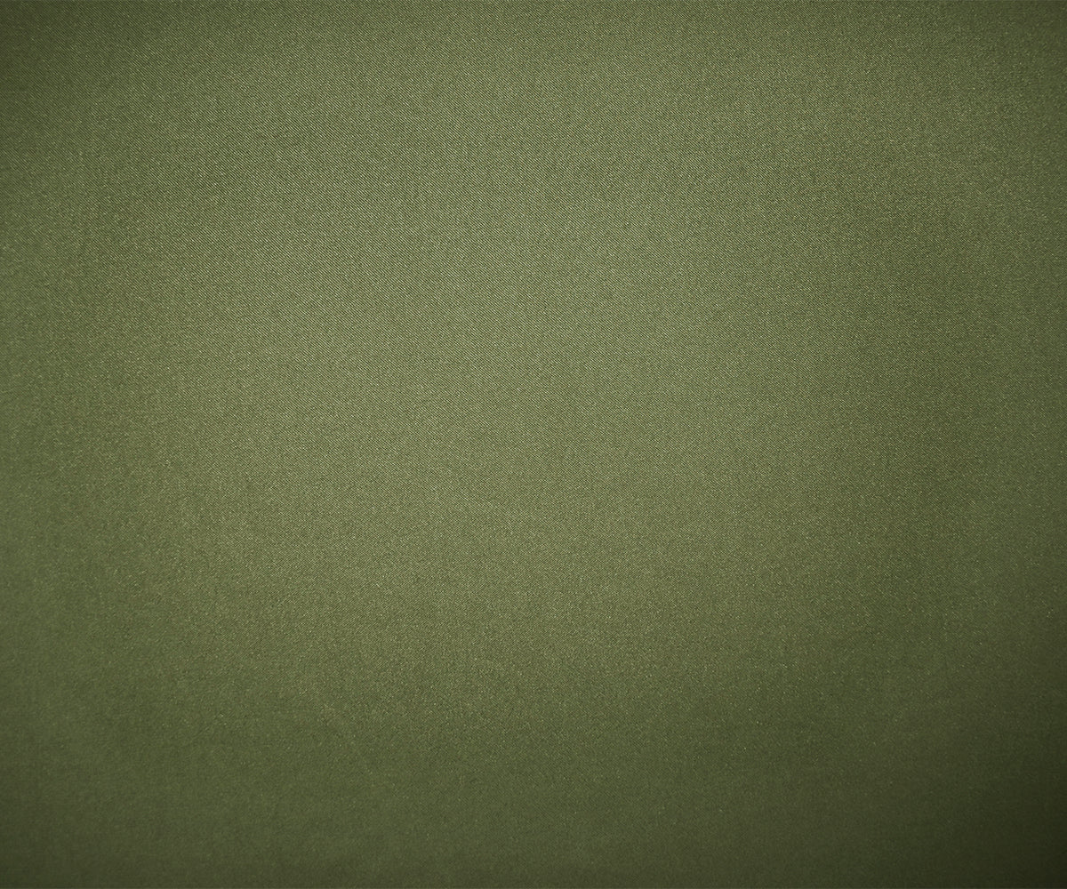 Deep Green Poly Stretch Spandex Lamour Solid Satin Woven Fabric
