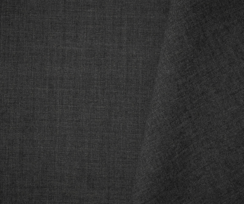 Tonal Gray Wool Poly Heather Woven Suiting Fabric