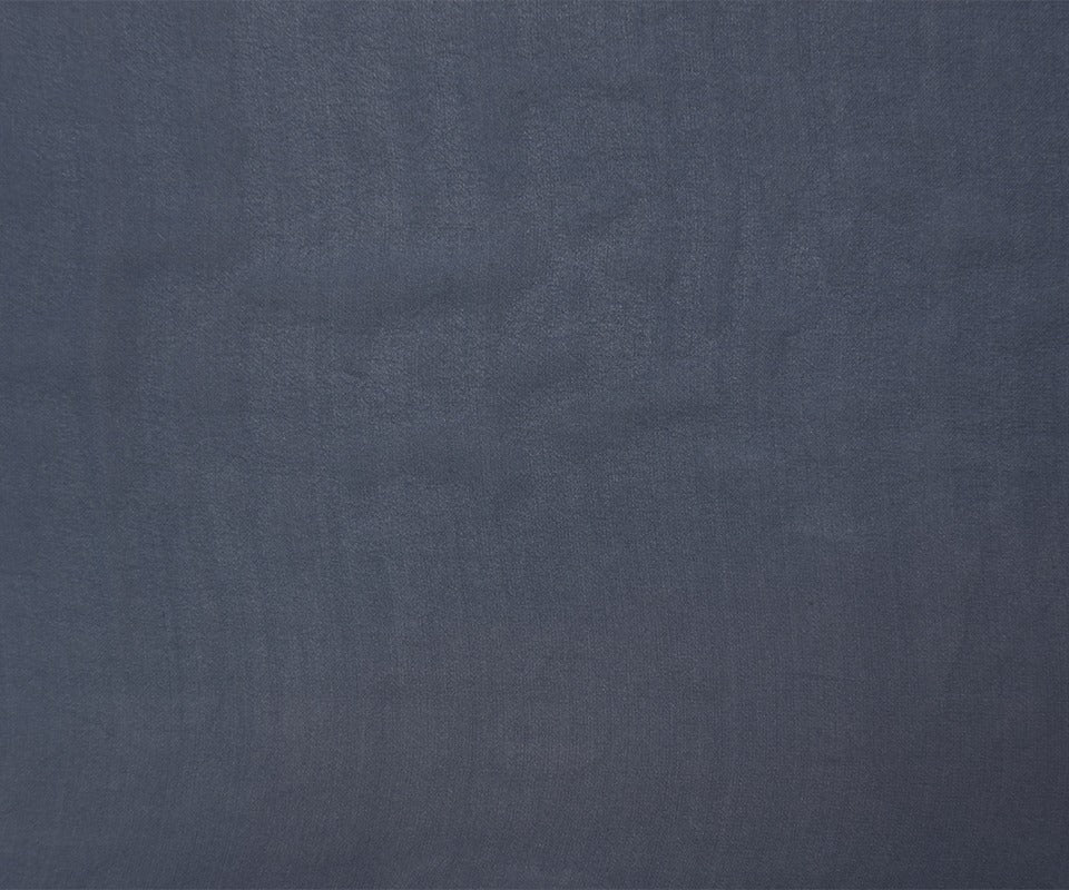 Blue Silk Solid Chiffon Woven Fabric
