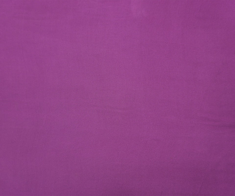 Purple Silk Solid Georgette Woven Fabric