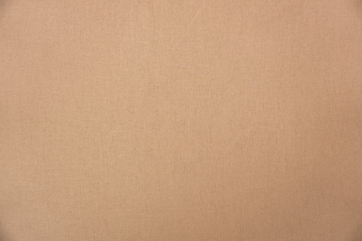 Tan Beige Washed Rayon Linen Solid Reorderable Woven Fabric