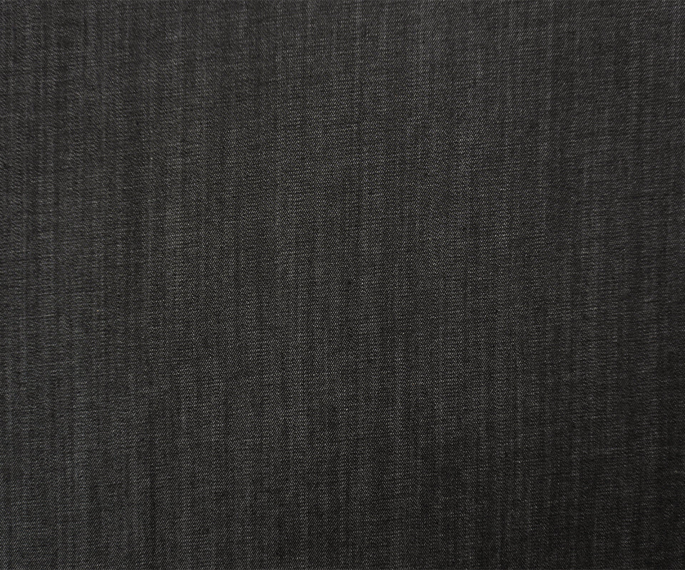 Night Black 9.5 oz. Cotton-Rayon-Modal Stretch Twill Denim Fabric