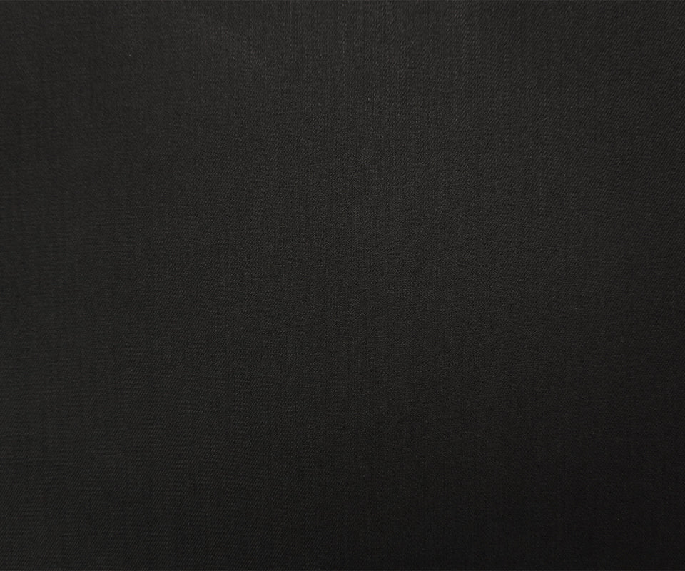 Deep Black 10 oz. Cotton Blend Twill Woven Denim Fabric