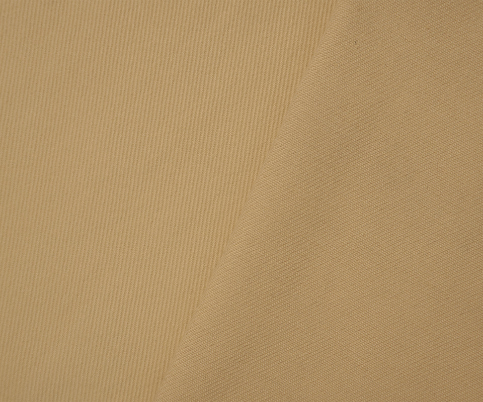 Yellow 10 oz. Cotton Solid Bull Denim Woven Fabric