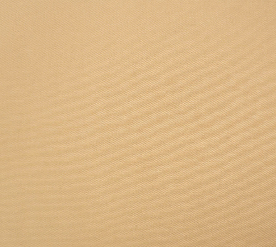 Warm Beige Cotton Solid Canvas Woven Fabric